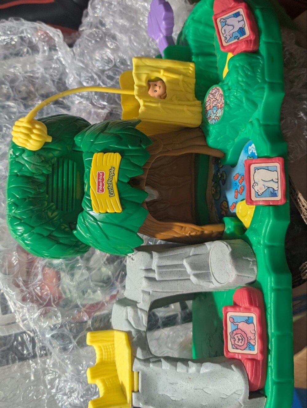 Fisher-Price Little People Green Playset Treehouse Activity Center